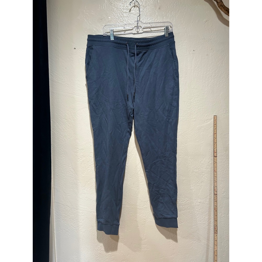M&S Collection Mens Slate Blue Tapered Joggers Sweatpants Size L